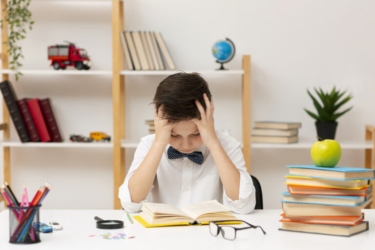 Frustrated student