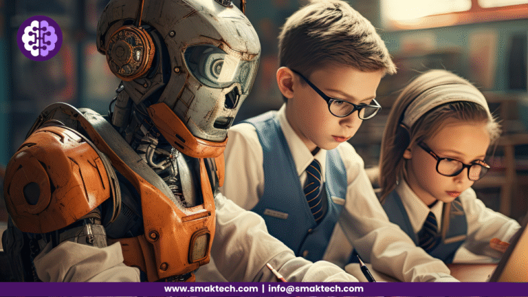 Student learn with AI